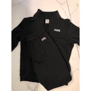 PINK Victoria’s Secret Black Outfit Set